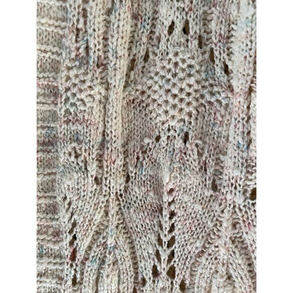 Pilcro By Anthropologie Beige Knit Longline Cardigan Sweater Size XS - Picture 4 of 5